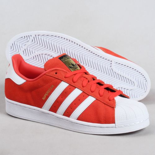 adidas superstar rouge et blanche